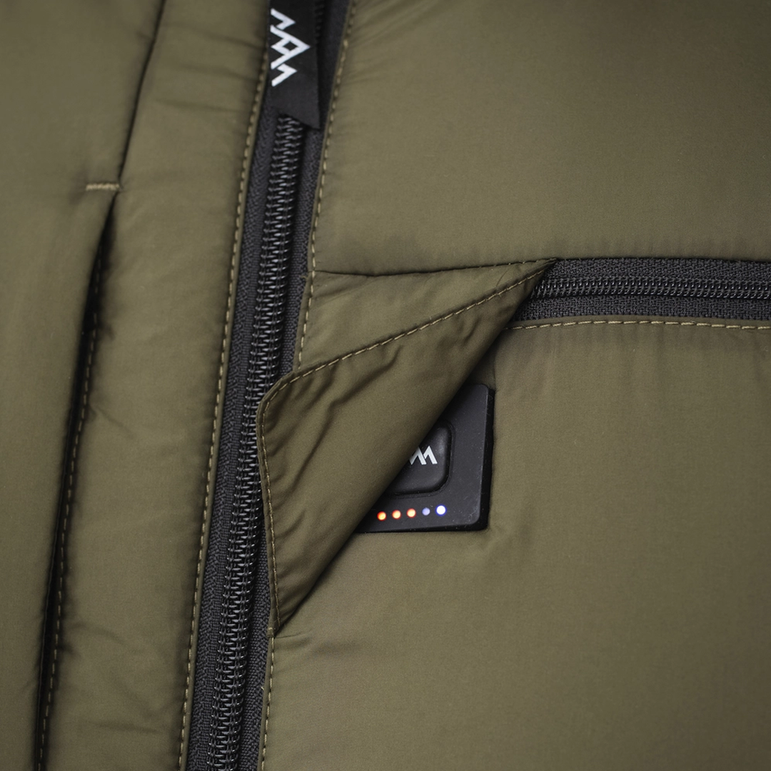 HeatX - Värmeväst Jakt Herr V2 – Olive Green