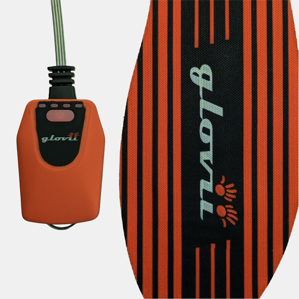 Glovii - Varmesåler for Skikjøring Ultratynne med Appstyring