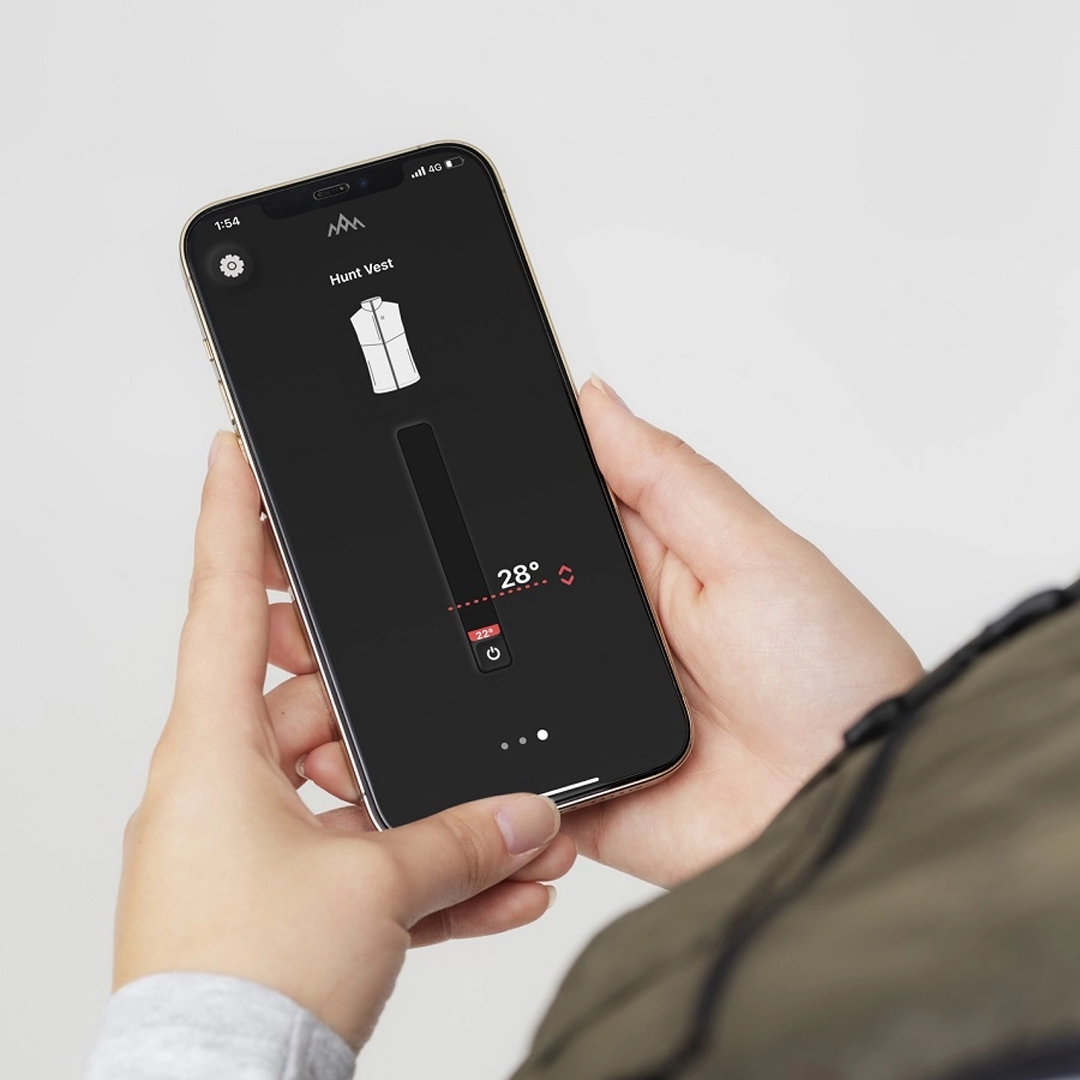 HeatX Värmeväst Jakt Dam V2 – Olive Green