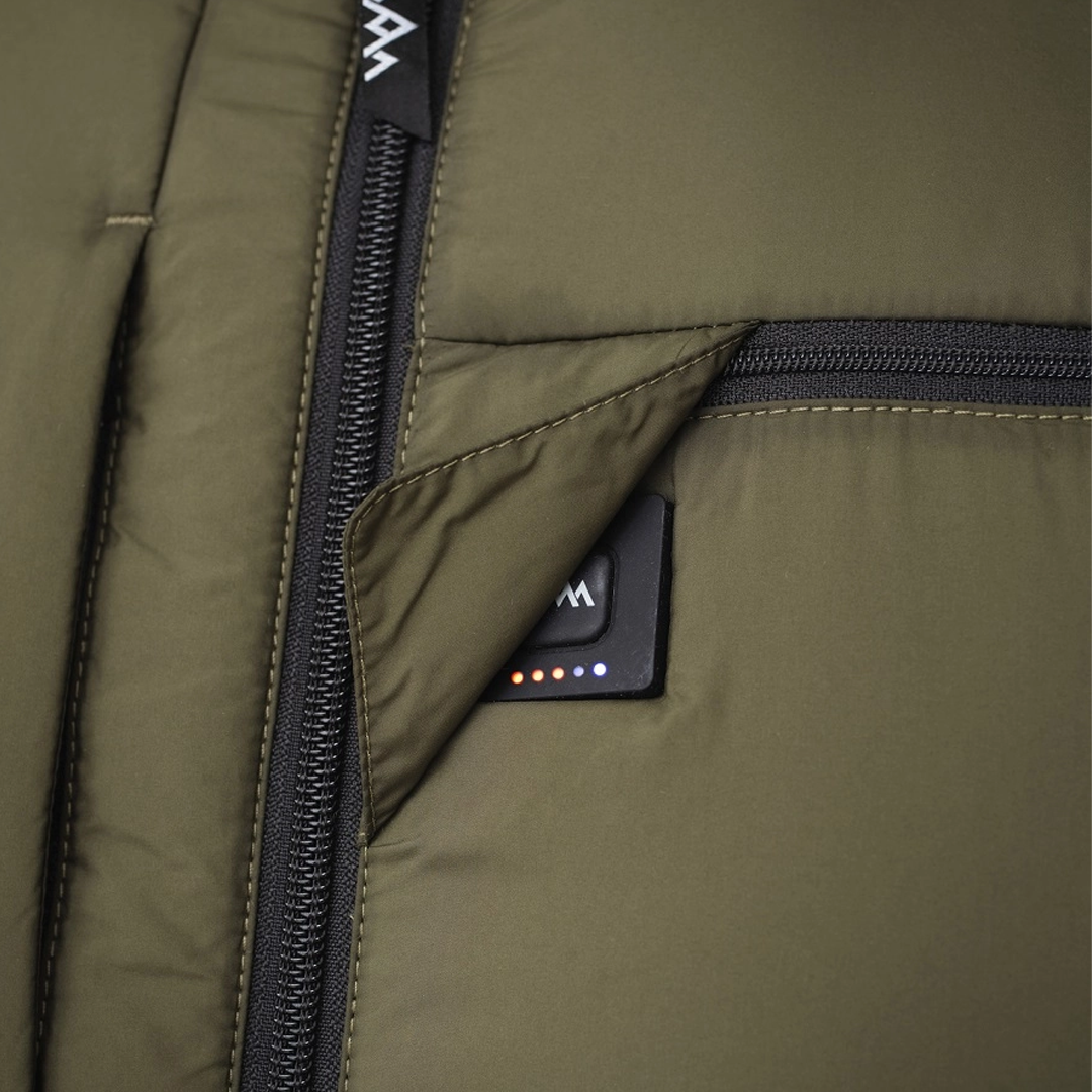 HeatX Värmeväst Jakt Dam V2 – Olive Green