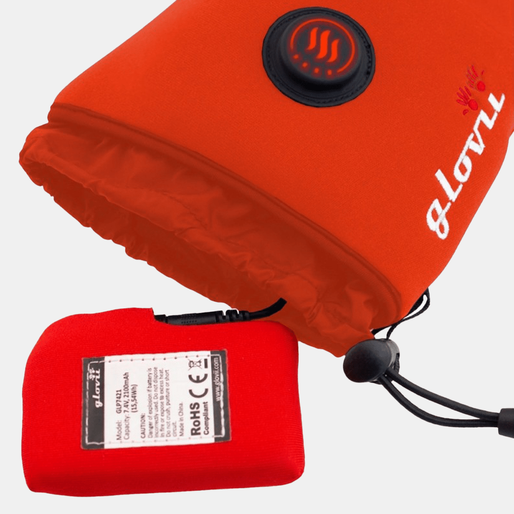 Glovii - Tunna värmehandskar Universal orange - Nordiq Heat