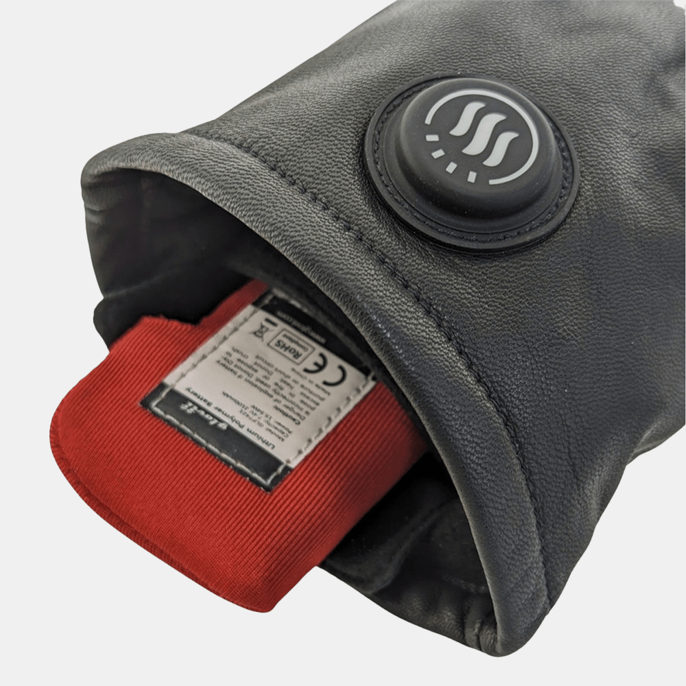 Glovii - Värmehandskar i Läder - Nordiq Heat