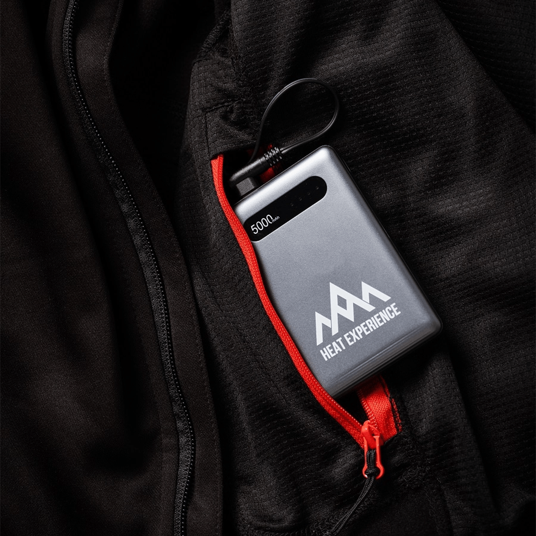 HeatX - Värmefleece Herr Svart - Nordiq Heat