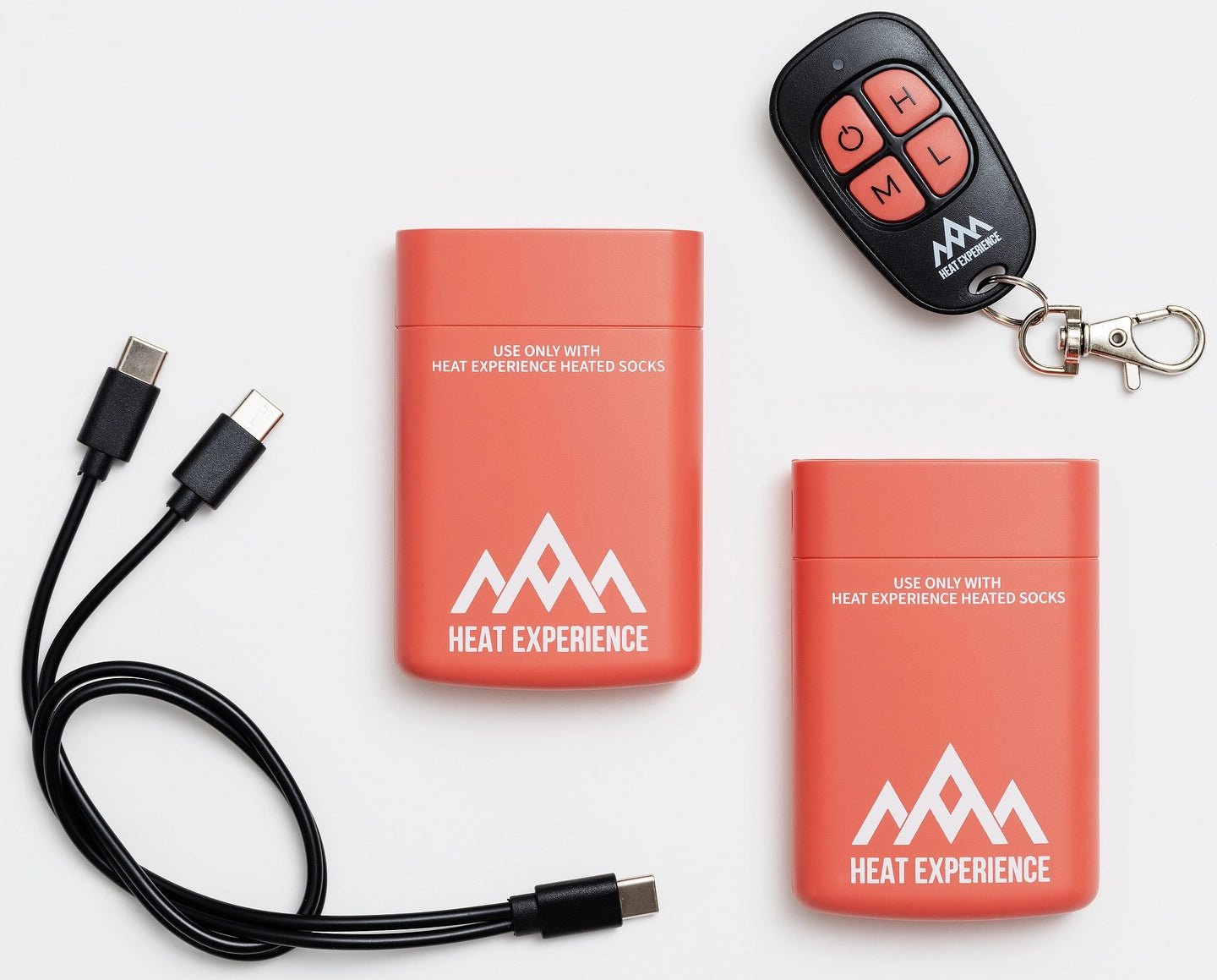 HeatX - Värmestrumpor Everyday Olivgrön med Batteri, Värmestrumpor, från Heat Experience, hos Nordiq Heat