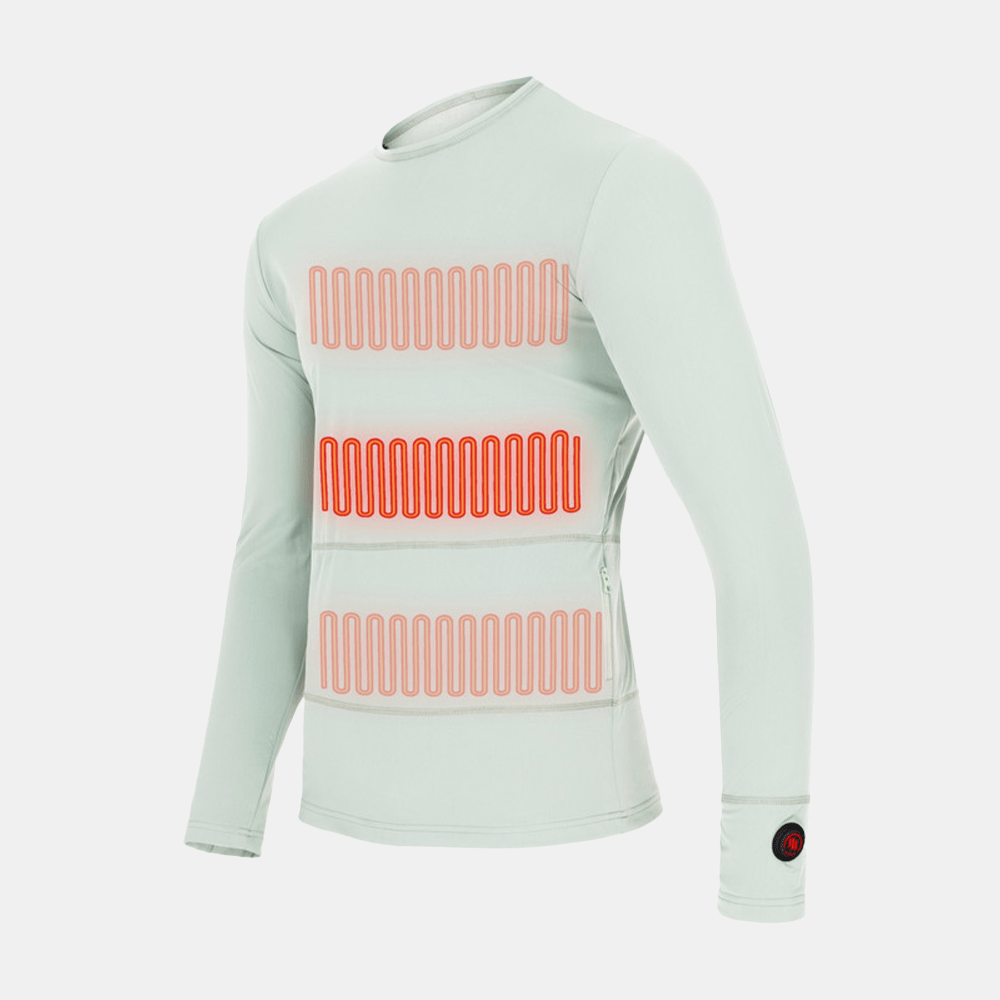 Glovii - Värmeunderställströja Tröja Grå - Nordiq Heat