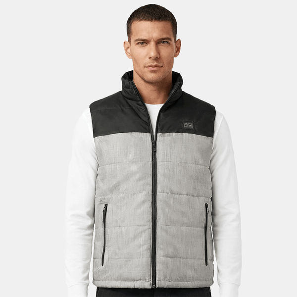 Savior Heat - Herre Varmvest med 4 varmezoner og smart dobbelkontroll